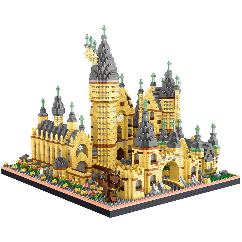 Ancient Building Castle Tower Building Difficult Building Blocks