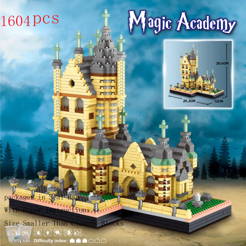 Ancient Building Castle Tower Building Difficult Building Blocks