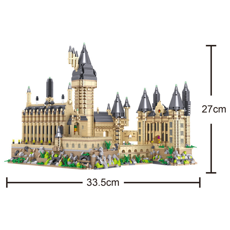 Castle Building Blocks High Difficulty Huge Type Assembling Toy